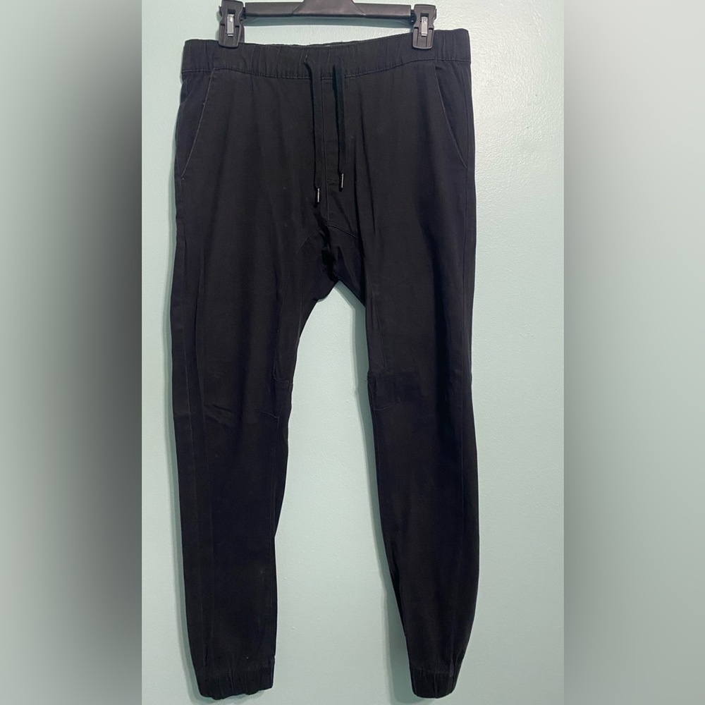 Urban Heritage Black Sweatpants Relaxed Fit Joggers